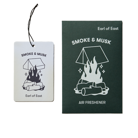 Earl of East Home & Car Card Air Freshener (Smoke & Musk)