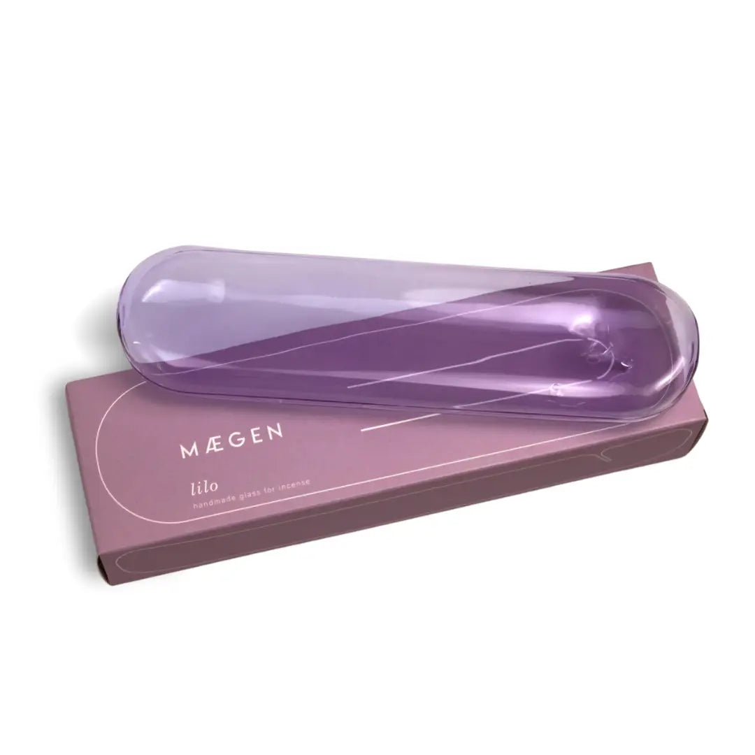 MÆGEN Lilo  Incense Holder Lavender Front