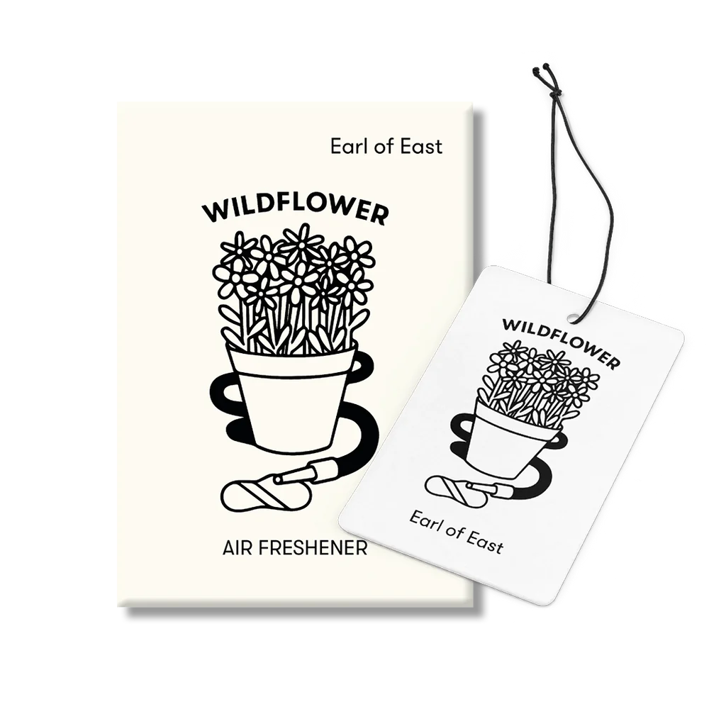 Earl of East Home & Car Card Air Freshener (Wildflower)