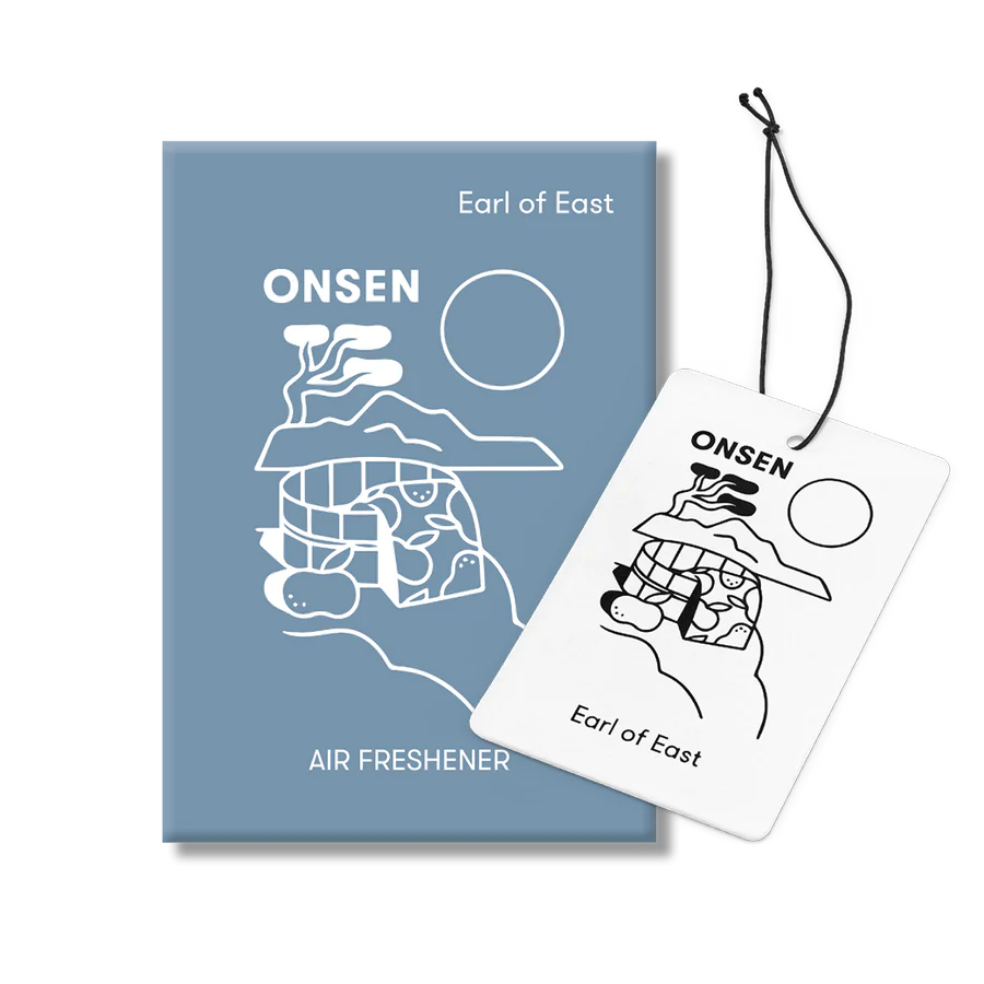 Earl of East Home & Car Card Air Freshener (Onsen)