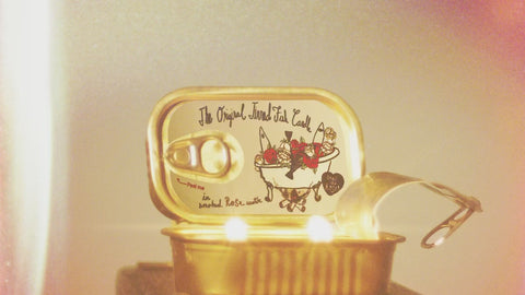 Tinned Fish Candle (Smoked Rose Water)